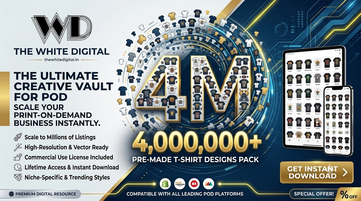 4 Million T-Shirt Design Pack